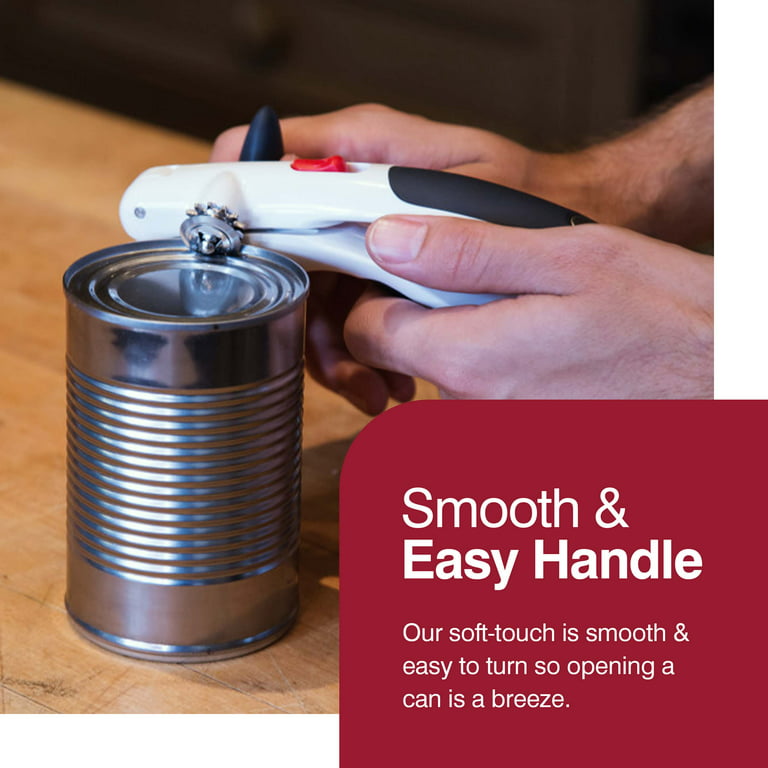 Zyliss Lock N' Lift Manual Handheld Can Opener with Lock Mechanism