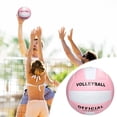 thumbnail image 1 of Volleyball Taille 5 PVC Souple Volleyball de Plage pour Entraînement Intérieur Extérieur, Résistant à l'Eau, Comprend 1 Balle Déployable Expédiée, 1 of 6