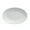 White, variant on over&back Rim Stoneware Serving Platter - Elegant 1-Piece Oval Serving Platter to Complete Your Kitchen Set - 16" L x 10.8" W Semi-Matte White