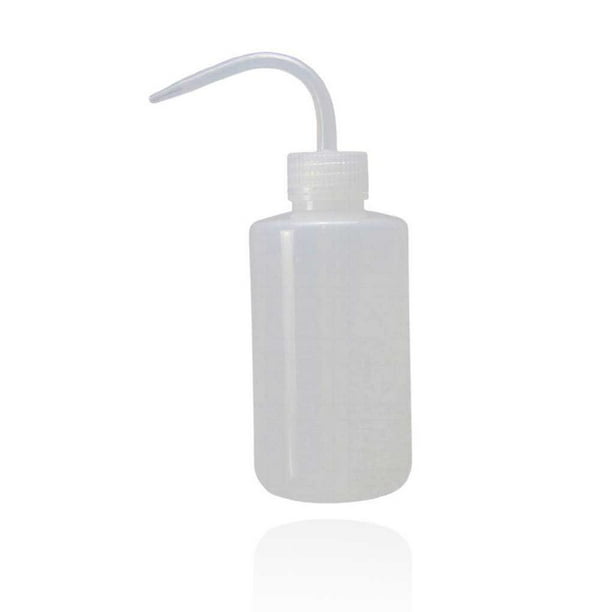Injueey Botella con curvo de riego de 250ml, botellas para plantas y flores, hervidor para dormitorio, balcón, herramienta de riego, accesorios Jardín y Patio Blanco 250ML Injueey JJ8176-00