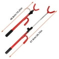 thumbnail image 2 of Verrou de Volant de Véhicule, Verrou de Sécurité Antivol avec Longueur Réglable, Adapté pour Voitures, Camions, Vans et SUV (Rouge), 2 of 6