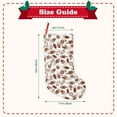thumbnail image 3 of Picia Rugby Style Pattern Christmas Stockings, 18 Inches Knit Christmas Stockings, Stockings Christmas Cable Knitted Xmas Hanging Stockings, 3 of 8