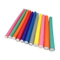 thumbnail image 4 of letairis 10x Hair Foam Curler Roller Set Use Rods DIY Flexible Easy 16mm 10 Pcs 5Set, 4 of 6
