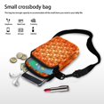 thumbnail image 7 of HELLHERO Crossbody Bag Double Zipper Outdoor Daily Use Unisex Women Messenger Bag Adjustable Shoulder Strap, Love is Love, 7 of 7