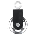 thumbnail image 1 of Silent Cable Pulley 360 Degree Detachable Rotation Traction Wheel Pulley System DIY Attachment for Home Gym Lifting, 1 of 8
