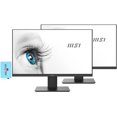 thumbnail image 2 of MSI PRO MP241X Monitor, 24" FHD VA (1920x1080) 75 Hz Display, 1 HDMI, 1 VGA, VESA Mount (75x75 mm), Ideal for Business & Productivity, Black (2024 Latest Model) Bundle with Docztorm Dock (2 Pack), 2 of 4