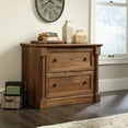 thumbnail image 3 of Sauder Palladia 2-Drawer Lateral File Cabinet, Vintage Oak Finish, 3 of 14
