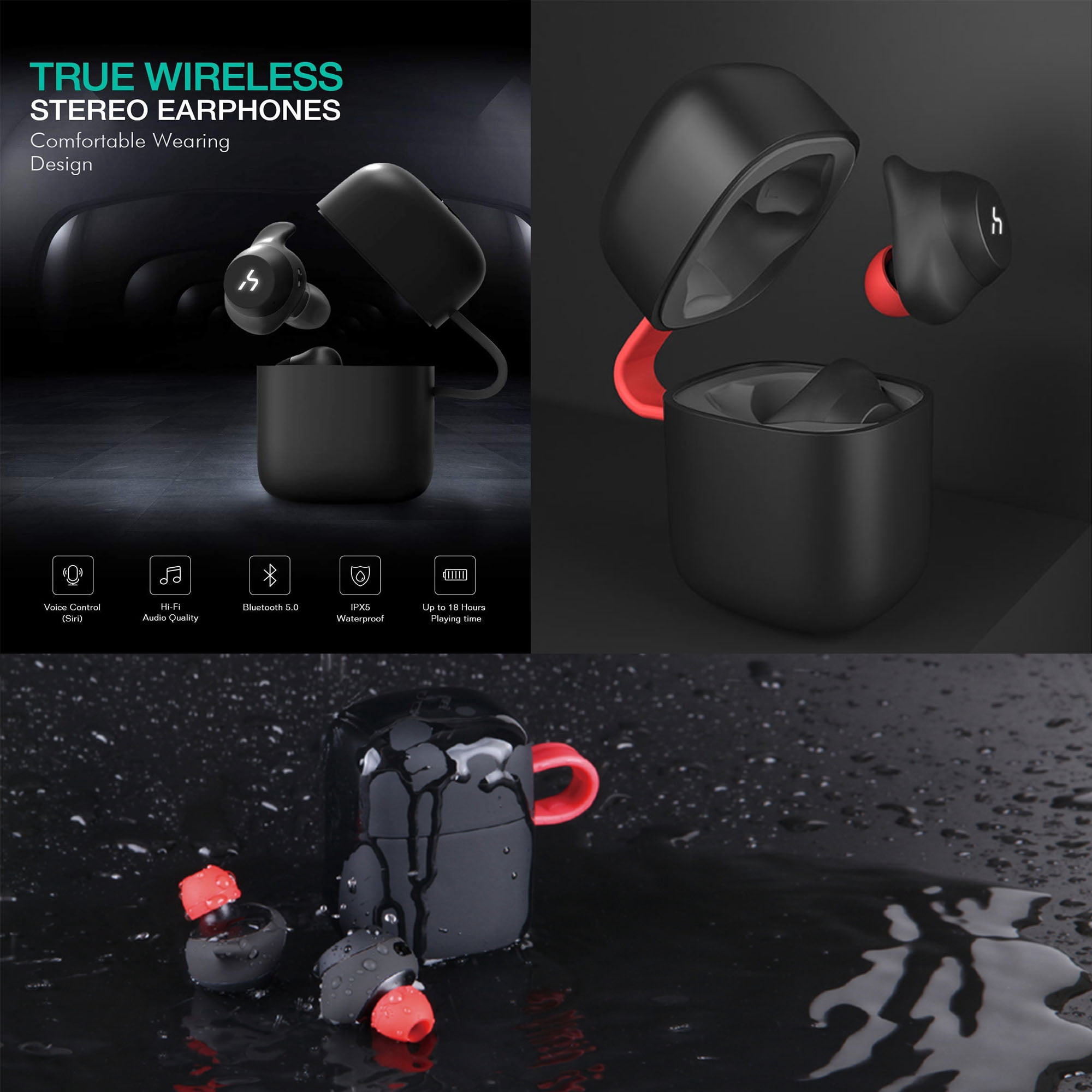 HAVIT G1 TWS Bluetooth5.0 Earphones 
