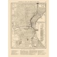 thumbnail image 3 of Reynold 11x14 Black Modern Framed Museum Art Print Titled - Milwaukee Wisconsin - Reynold 1921, 3 of 5