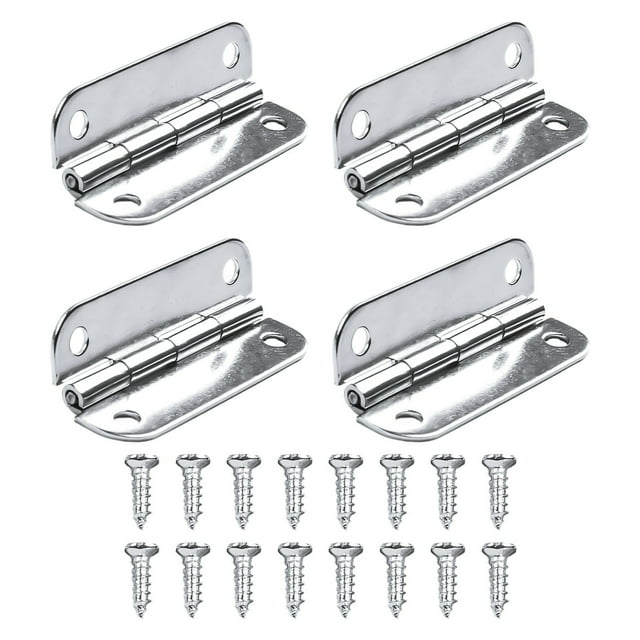Lot de 4 Charnières en Acier Inoxydable de Refroidisseur de Remplacement avec Vis pour Glacières Igloo