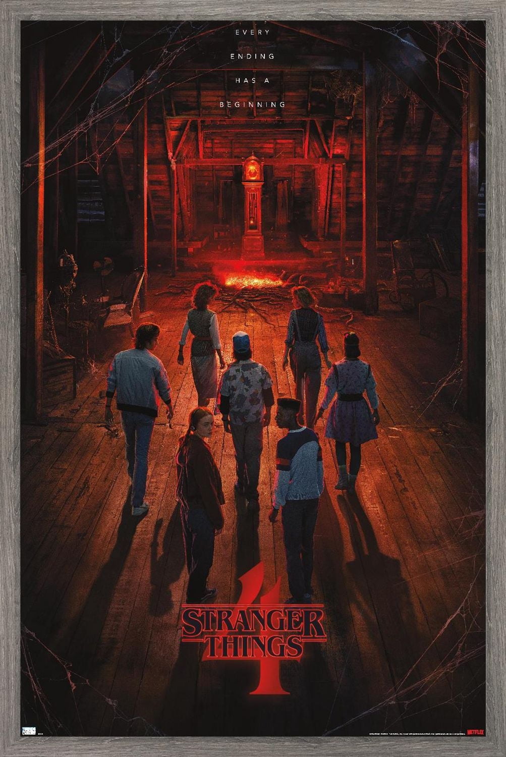 Netflix Stranger Things : Saison 4 - Creel House Teaser One Sheet