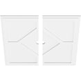 thumbnail image 2 of Embry Architectural Grade PVC Contemporary Ceiling Medallion 30"OD x 2"ID x 10 1/2"C - Two Piece, 2 of 11