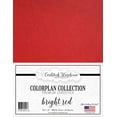 thumbnail image 2 of Cardstock Warehouse Colorplan Bright Red - 8.5 x 11" 100 Lb. / 270 Gsm Matte Premium Cardstock Paper - 25 Sheets, 2 of 4