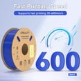 thumbnail image 3 of Filamento para impresora 3D Creality Hyper PETG, 1 kg, 1,75 mm, azul, 3 of 8