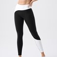 thumbnail image 6 of Sevevn Women's Comfortable Color Contrast Yoga Pants Sports Casual Outdoor Running Fitness Pants High Waisted Yoga Pants For Women, 6 of 7