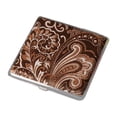 thumbnail image 4 of Estuche de almacenamiento,Estuche de almacenamiento Organizador de estuche de almacenamiento pequeño,Organizar y almacenar caja de almacenamiento protectora,Contenedor dispensador de Marrón, 4 of 9