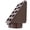 Brown, variant on Rupoun Lawn Grate Yard Drain Angled Robust PP Heavy Duty Mitered Drainage Grate for 3/4 Inch Interface Pipe Green
