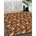 thumbnail image 3 of Ahgly Company Machine Washable Indoor Rectangle Transitional Tomato Red Area Rugs, 4' x 6', 3 of 7