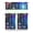 Space, variant on Set of 3 Space and Galaxy Kitchen Curtains, Cute Celestial Star Constellation Tier Curtains with Valance, Moon and Stars Semi-Sheer Rod Pocket Panels