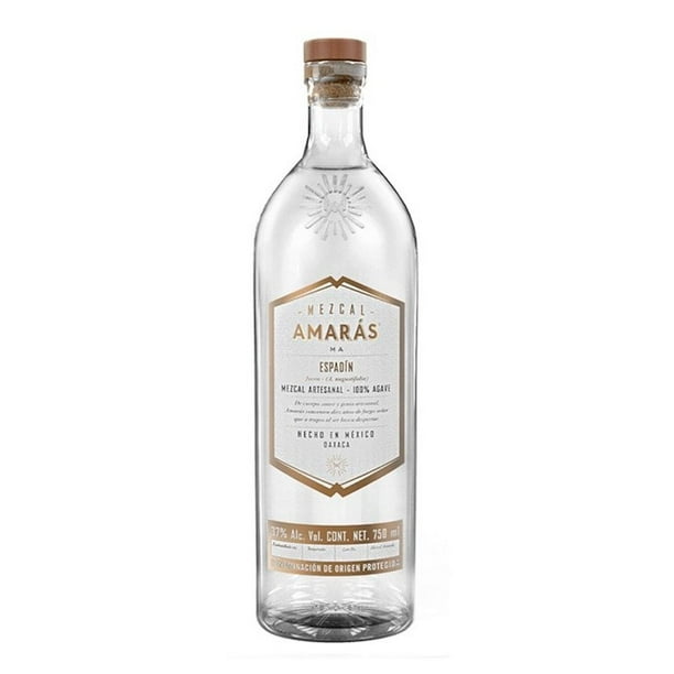 Pack de 6 Mezcal Amarás Espadín Joven 750 ml Amarás Espadín Joven