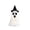 Witch Hat#3, variant on Halloween Decorations Indoor 1 Pack Light-Up Witch Hat Polyester Ghost Witch Fusion For Home Table Kitchen Party
