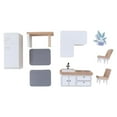 thumbnail image 4 of 2 juegos de muebles de casa de muñecas de madera, modelo de accesorios de simulación, bricolaje, hechos a mano Sala de estar y cocina, 4 of 9