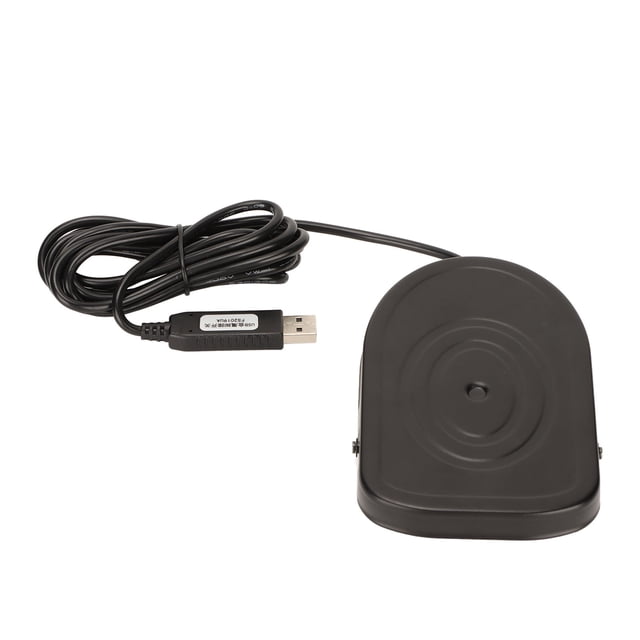Pedal Pedal USB Control Multimedia Control Sensible Diseño Ergonómico Interruptor De Pie USB De Metal Fuerte Para Medios De Juegos De PC