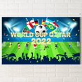 thumbnail image 1 of 52 piezas – Decoraciones de fondo para fiesta de fútbol 2022, suministros de decoración de fondo de la Copa Mundial de fútbol, ​​decoraciones de cumpleaños de fútbol, ​​fiesta de cumpleaños de fú, 1 of 5