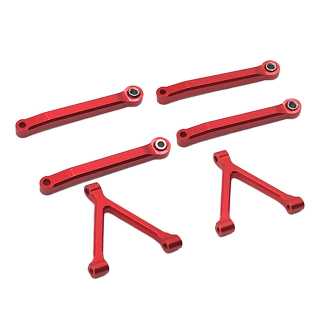 segolike RC Truck Car Steering Rod Replacement Parts Red