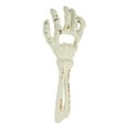 thumbnail image 5 of Pack of 2 Cast Iron Rustic White Bone Skeleton Arm Hand Beer Bottle Cap Opener, 5 of 8
