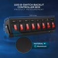 Ultra Bright Lightz 1100 8Switch Backlit Controller Box Emergency