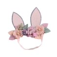 thumbnail image 2 of Sombreros para ,Accesorio de fotografía con diadema de orejas de conejo anchas para bebé,Accesorio para el cabello con orejas de conejo para bebés y pequeños,Corona de Estilo B Yuyangstore Sombreros para niños, 2 of 8