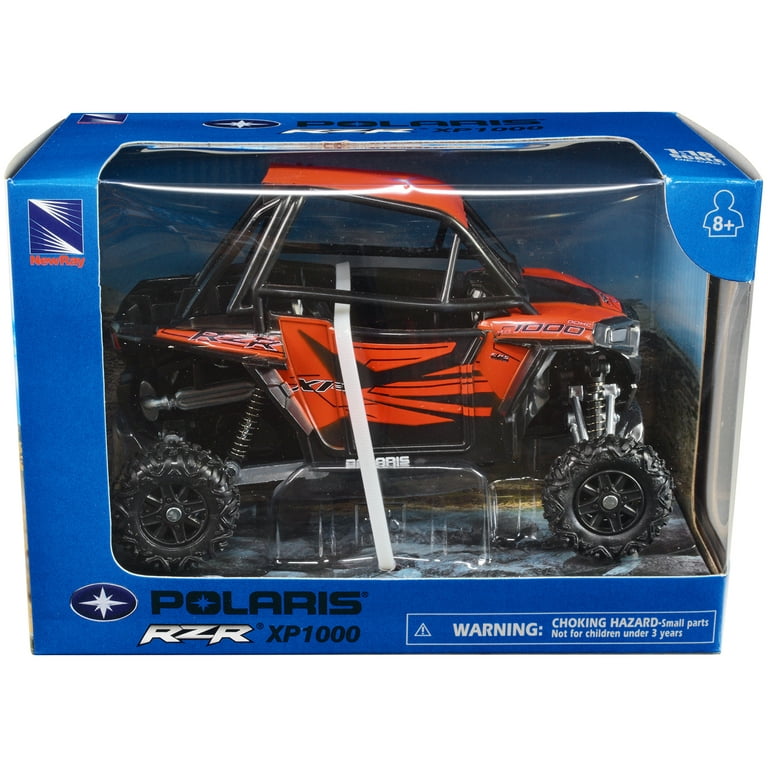 Polaris RZR XP1000 ATV Orange 1/18 Model by New Ray