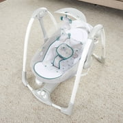 Ingenuity Convert Me 2-in-1 Portable Vibrating Baby Swing Nash, Infant, Gray