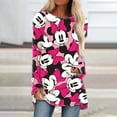 thumbnail image 2 of Fall 2022 Elegant Women's Disney Mickey Mouse Print Sweatshirt 3D Print Streetwear New Women's Design Tee Dress4XL Gao Jinjia LED, 2 of 2