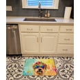 thumbnail image 2 of Carolines Treasures DAC2480RUG 19 x 27 in. Cairn Terrier Hippie Dawg Memory Foam Kitchen Mat, 2 of 5