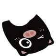 thumbnail image 3 of Set de alfombrillas de baño de tierra de diatomeas - Tapetes absorbentes de 3 piezas con diseños de animales adorables, alfombras de baño de secado rápido para ducha, lavabo y inodoro, 3 of 9