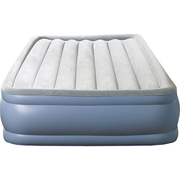Simmons Beautyrest Matelas Pneumatique Gonflable à Grand Loft : Lit d'Appoint à Profil Surélevé avec Pompe Externe, Grand