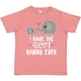 thumbnail image 3 of Inktastic Best Nanny Ever Grandchild Boys or Girls Toddler T-Shirt, 3 of 5