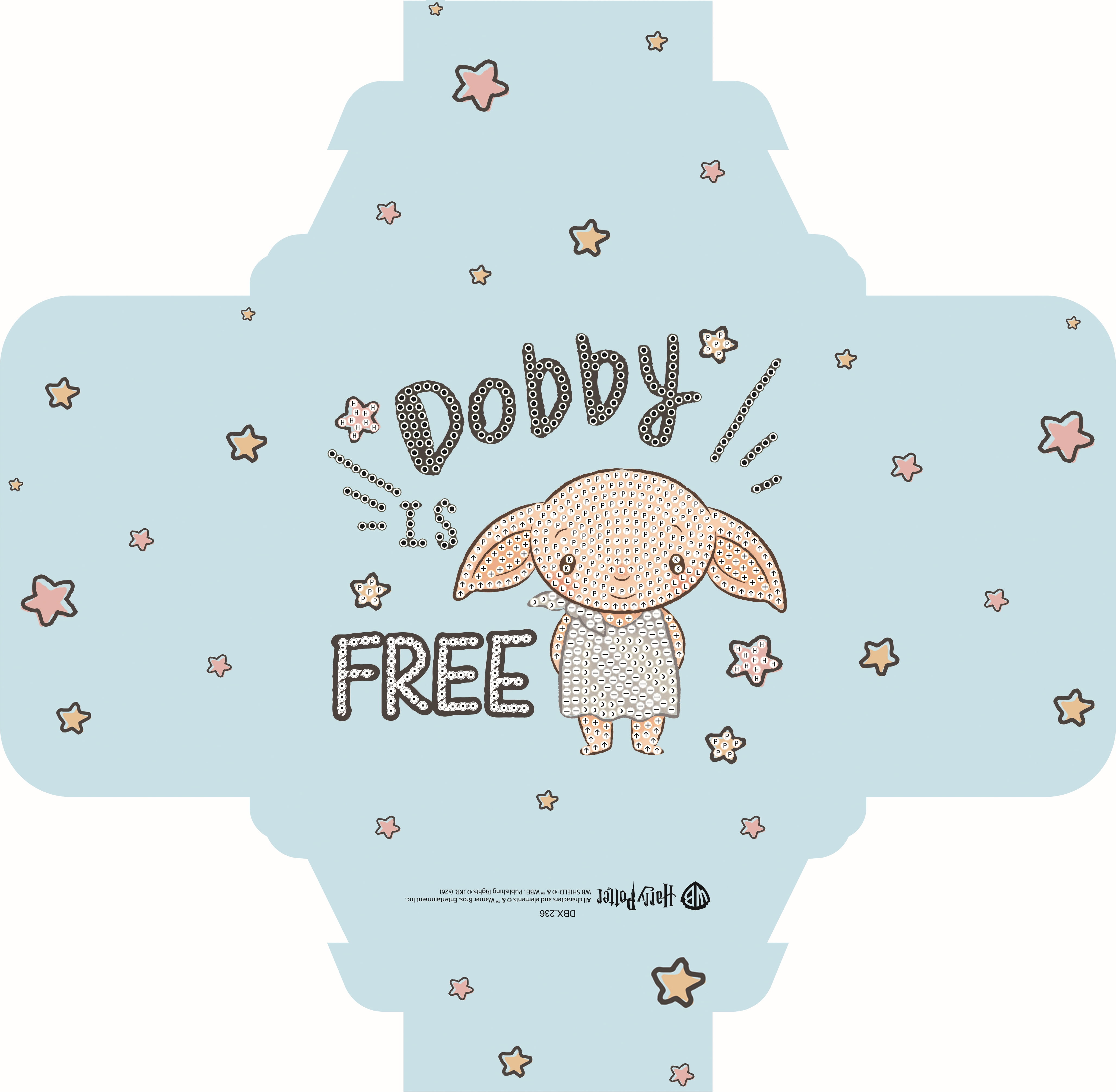 DIAMOND DOTZ® Harry Potter Dobby is Free Special Edition DOTZ® Box Diamond Painting Kit