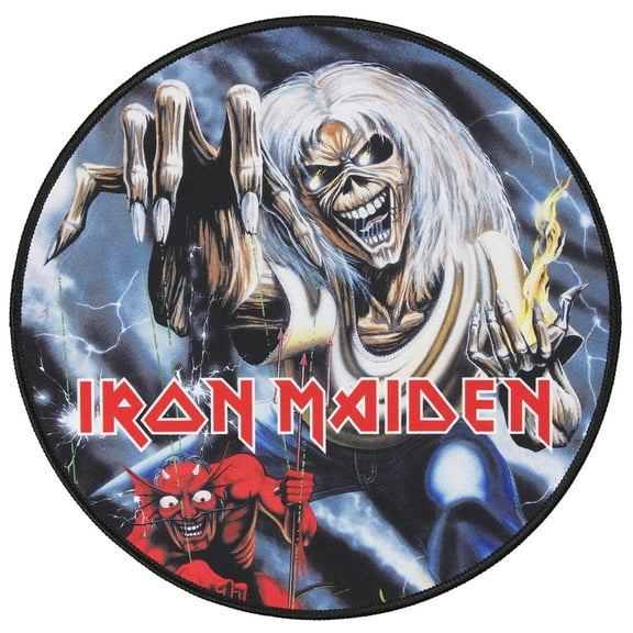 Subsonic 11.8-In. Round Gaming Mouse Pad (IRON MAIDEN - Number of the Beast), SA5646-IM2