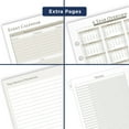 thumbnail image 5 of 2023 AT-A-GLANCE My Day 8.5" x 5.5" Daily & Monthly Planner Refill White/Brown (481-225-23), 5 of 7