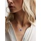 thumbnail image 3 of Collar de ojo malvado Silvora Plata de Ley 925 Colgante Ojo Azul, 3 of 8