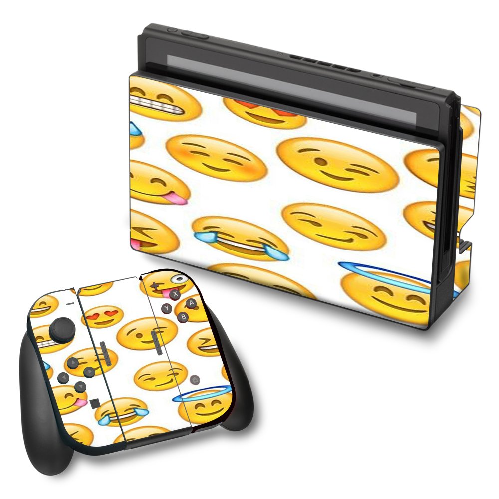Skins Decals For Nintendo Switch Vinyl Wrap / Emoji Faces
