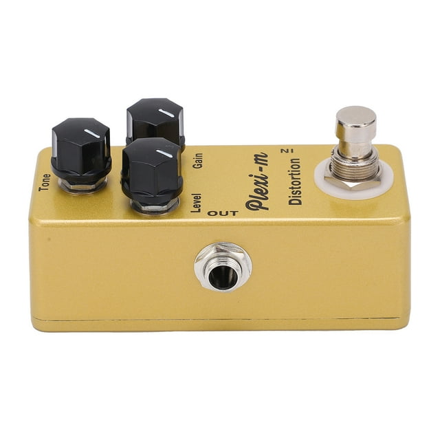 Bass Pedal, Metal Analog Signal Path Guitar Effect For Musical Instrument For Adjusting