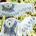 thumbnail image 6 of Retro Owl Scarf With Wide Spread Bird Feather Wings，Warmth and Cozy, Winter Scarf for Women Cold Weather, 6 of 6