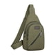 thumbnail image 2 of pstuiky Riñonera de lona reforzada con cremallera para exteriores, mochila de senderismo multiusos, bandolera, bolso bandolera unisex., 2 of 6