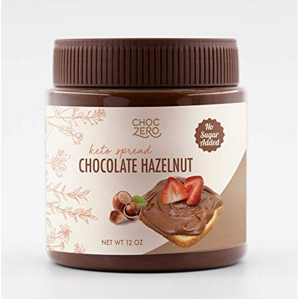 ChocZero Keto Milk Chocolate Hazelnut Spread Keto Friendly, No Sugar