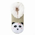 thumbnail image 2 of SwiftWear Women Christmas Slipper Socks with Grips Fuzzy Socks Winter Non Slip Cute Animal Warm Winter Socks Gifts, Green, 2 of 2