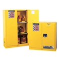 thumbnail image 6 of Justrite Flammable Safety Cabinet,60 Gal.,Yellow  896080, 6 of 7